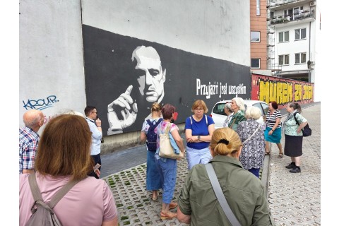 Spacer Seniorów po Białymstoku - Śródmiejskie murale