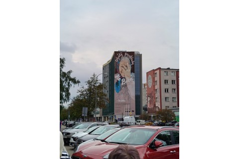 Spacer Seniorów po Białymstoku - Śródmiejskie murale
