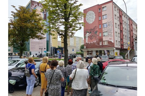 Spacer Seniorów po Białymstoku - Śródmiejskie murale