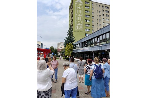 Spacer Seniorów po Białymstoku - Śródmiejskie murale
