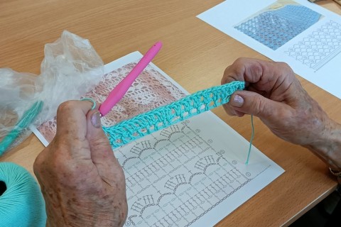 Warsztaty szydełkowe dla seniorów średnio-zaawansowanych
