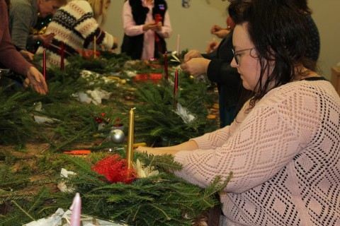 Warsztaty florystyczne - stroik świąteczny