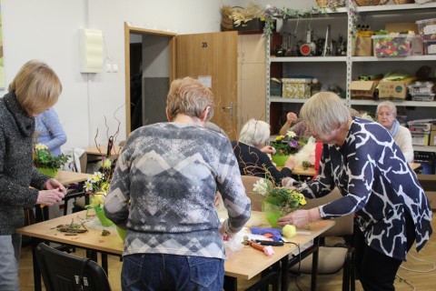 Warsztaty florystyczne dla seniorów
