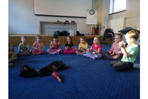 Zajęcia umuzykalniające dla dzieci w wieku 4-5 lat