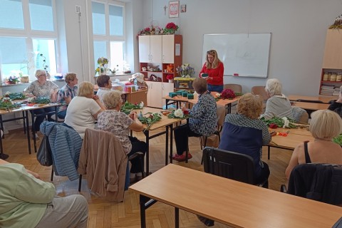 Warsztaty florystyczne dla seniorów