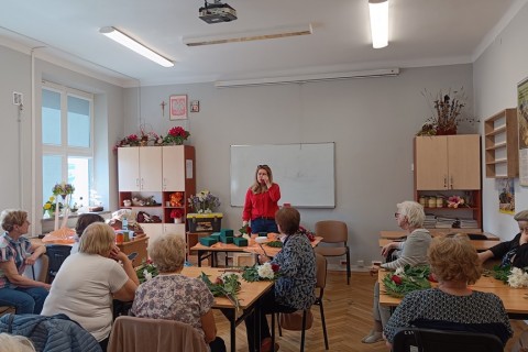Warsztaty florystyczne dla seniorów