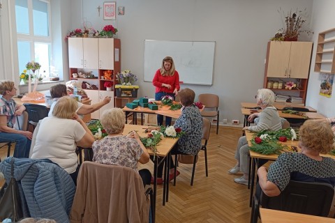 Warsztaty florystyczne dla seniorów