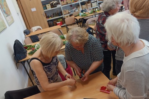 Warsztaty florystyczne dla seniorów