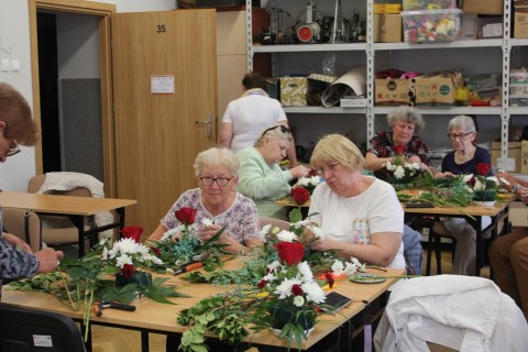 Warsztaty florystyczne dla seniorów