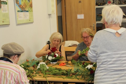 Warsztaty florystyczne dla seniorów