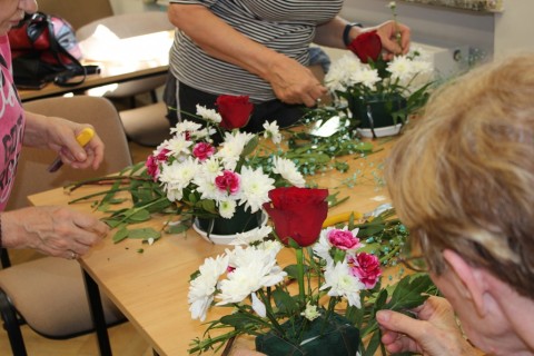 Warsztaty florystyczne dla seniorów