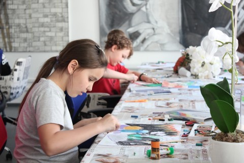 Zajęcia z rysunku dla dzieci 8-12 lat