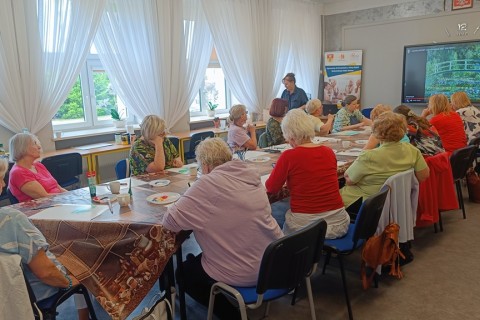 Warsztaty malarstwa dla seniorów