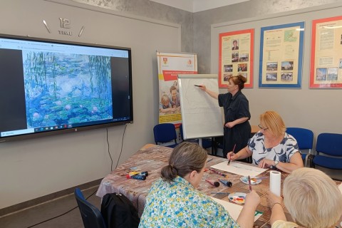 Warsztaty malarstwa dla seniorów