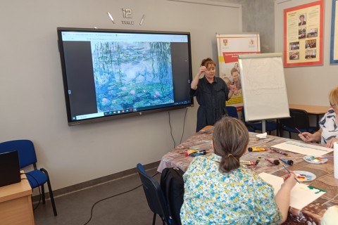 Warsztaty malarstwa dla seniorów