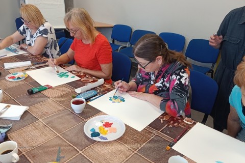 Warsztaty malarstwa dla seniorów