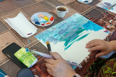 Warsztaty malarstwa dla seniorów