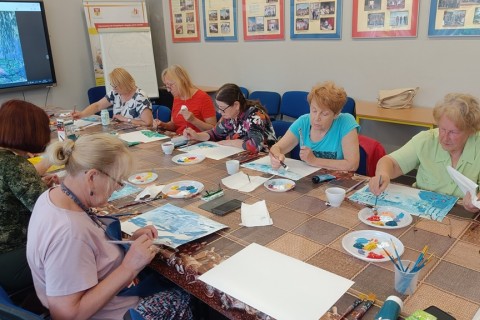 Warsztaty malarstwa dla seniorów