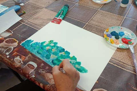 Warsztaty malarstwa dla seniorów