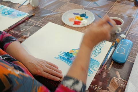 Warsztaty malarstwa dla seniorów