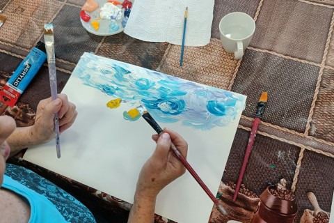 Warsztaty malarstwa dla seniorów