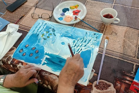 Warsztaty malarstwa dla seniorów