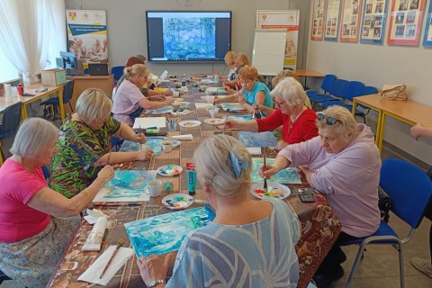 Warsztaty malarstwa dla seniorów