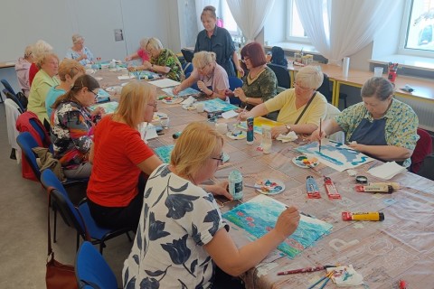 Warsztaty malarstwa dla seniorów