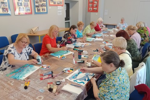 Warsztaty malarstwa dla seniorów