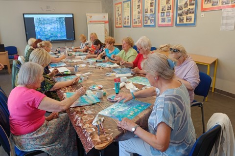 Warsztaty malarstwa dla seniorów