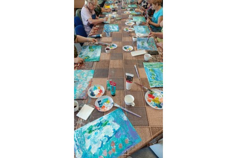 Warsztaty malarstwa dla seniorów