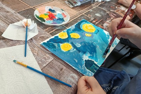 Warsztaty malarstwa dla seniorów