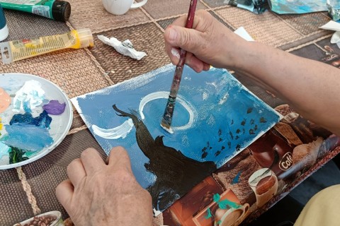 Warsztaty malarstwa dla seniorów