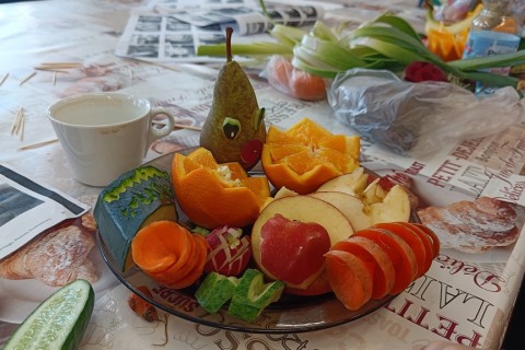 Warsztaty artystyczne dla seniorów - carving