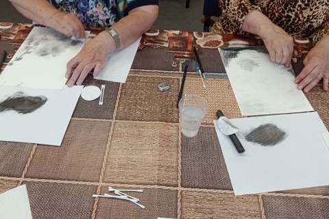 Warsztaty malarstwa dla seniorów