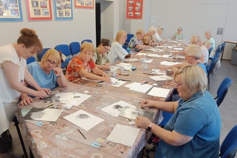 Warsztaty malarstwa dla seniorów