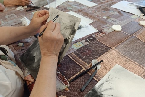 Warsztaty malarstwa dla seniorów