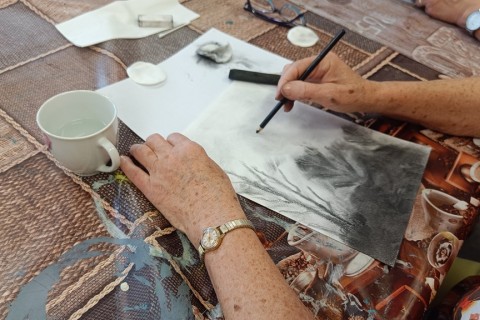 Warsztaty malarstwa dla seniorów