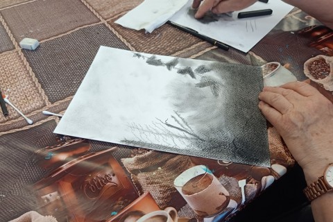 Warsztaty malarstwa dla seniorów