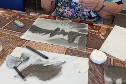 Warsztaty malarstwa dla seniorów