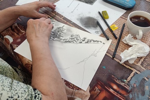 Warsztaty malarstwa dla seniorów