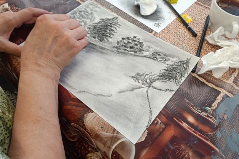 Warsztaty malarstwa dla seniorów