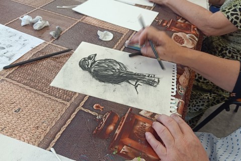 Warsztaty malarstwa dla seniorów