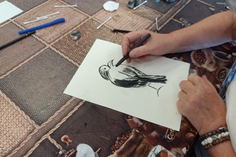 Warsztaty malarstwa dla seniorów