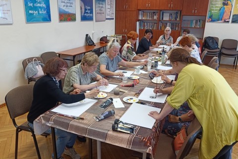 Warsztaty malarstwa dla seniorów