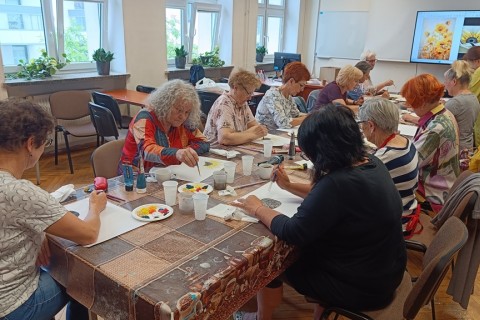 Warsztaty malarstwa dla seniorów