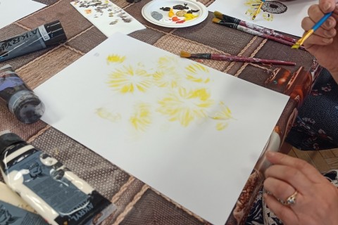 Warsztaty malarstwa dla seniorów