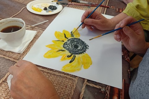 Warsztaty malarstwa dla seniorów