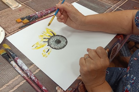 Warsztaty malarstwa dla seniorów