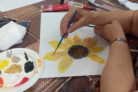 Warsztaty malarstwa dla seniorów